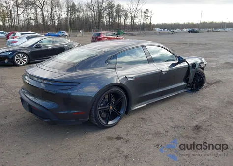 2021 Porsche Taycan Turbo S из США, поврежденный, VIN WP0AC2Y16MSA62441